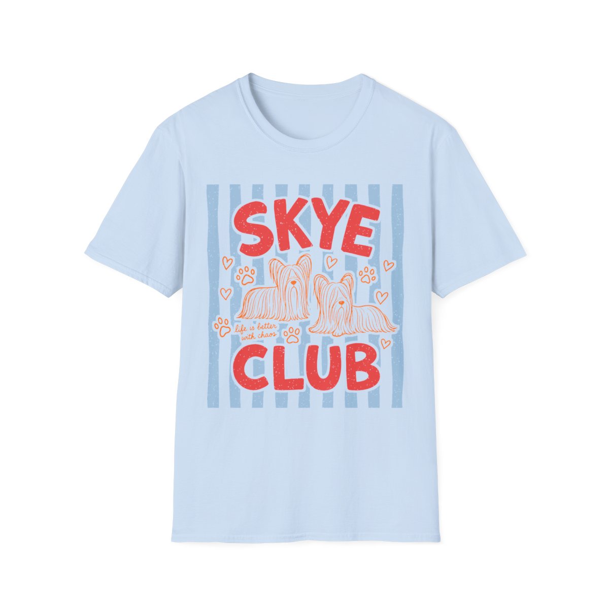 Skye Club Tee - Light Blue