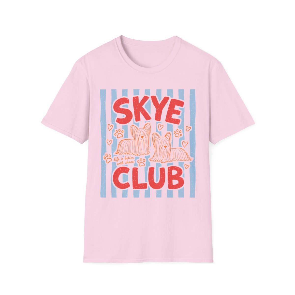 Skye Club Tee - Light Pink