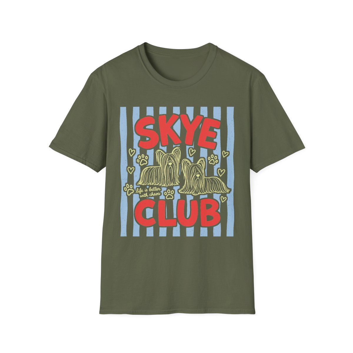Skye Club Tee - Military Green