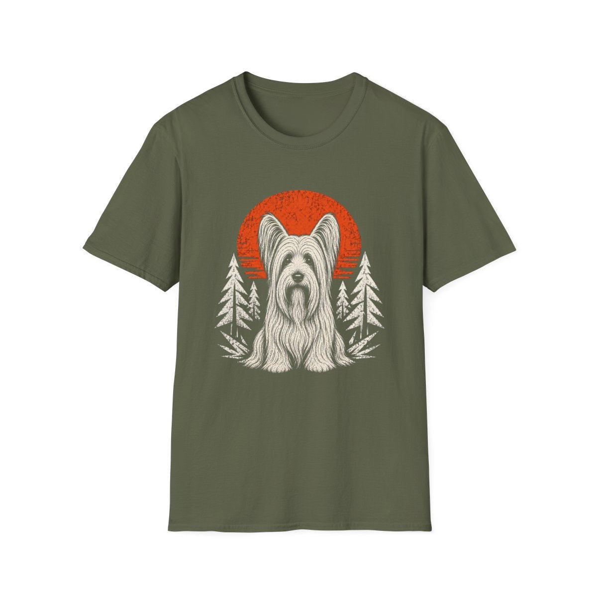 Skye Terrier Adventure Club Tee - Military Green