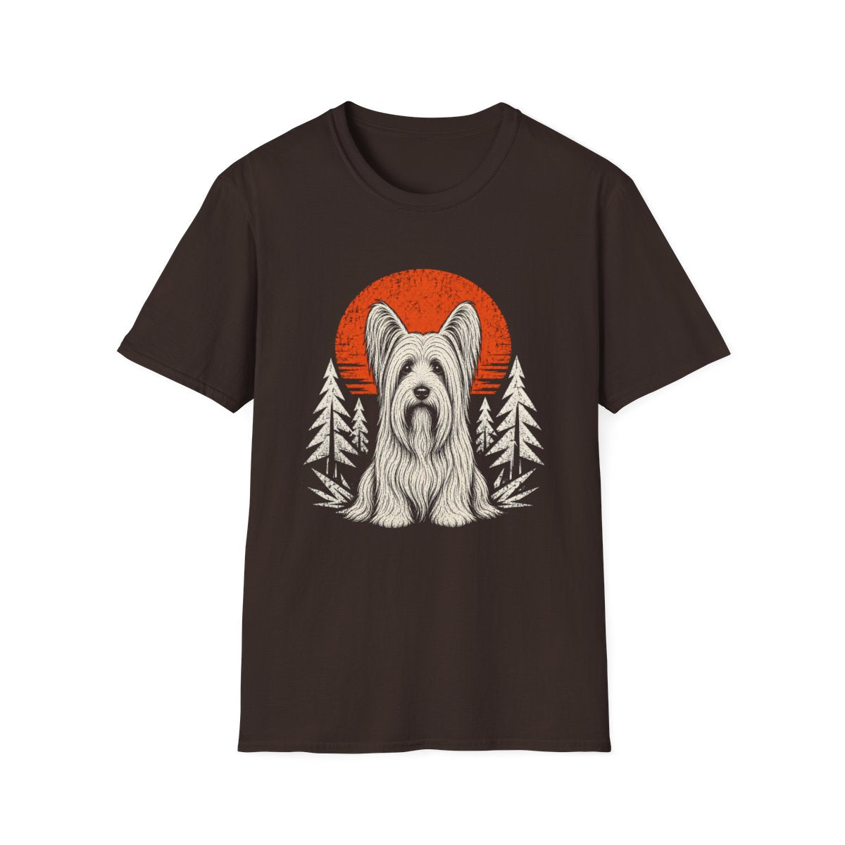 Skye Terrier Adventure Club Tee - Dark Chocolate