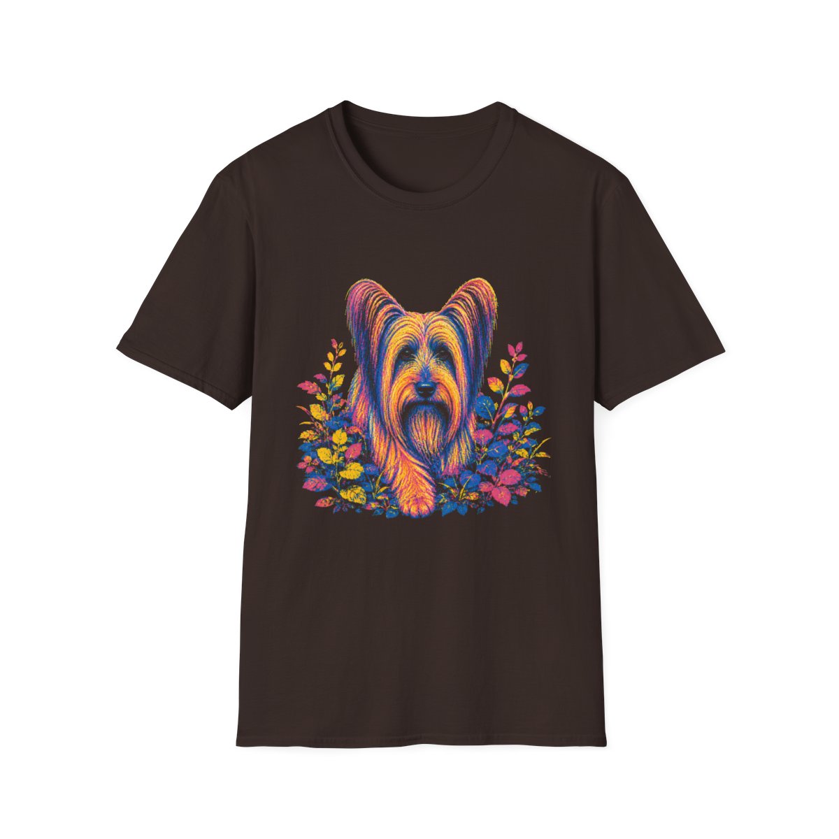 Skye Terrier Bold Spirit Tee - Dark Chocolate