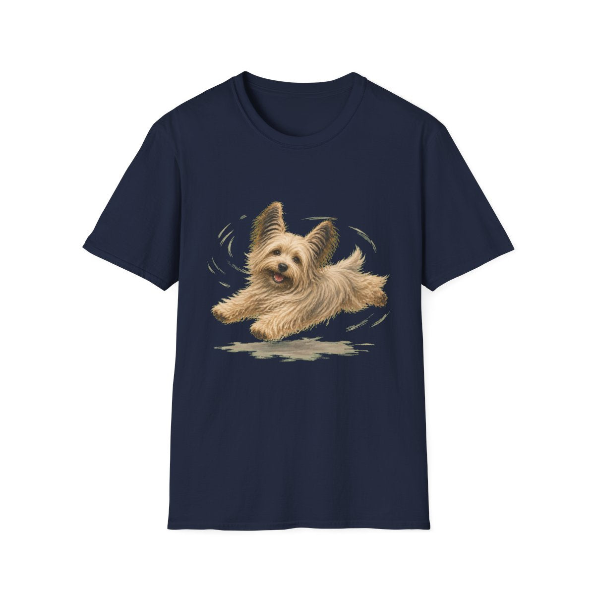 Skye Terrier Certified Zoomies Champion Tee - Navy
