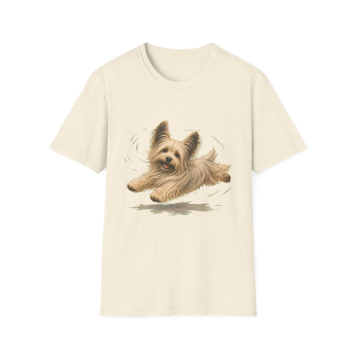 Skye Terrier Certified Zoomies Champion Tee - Natural