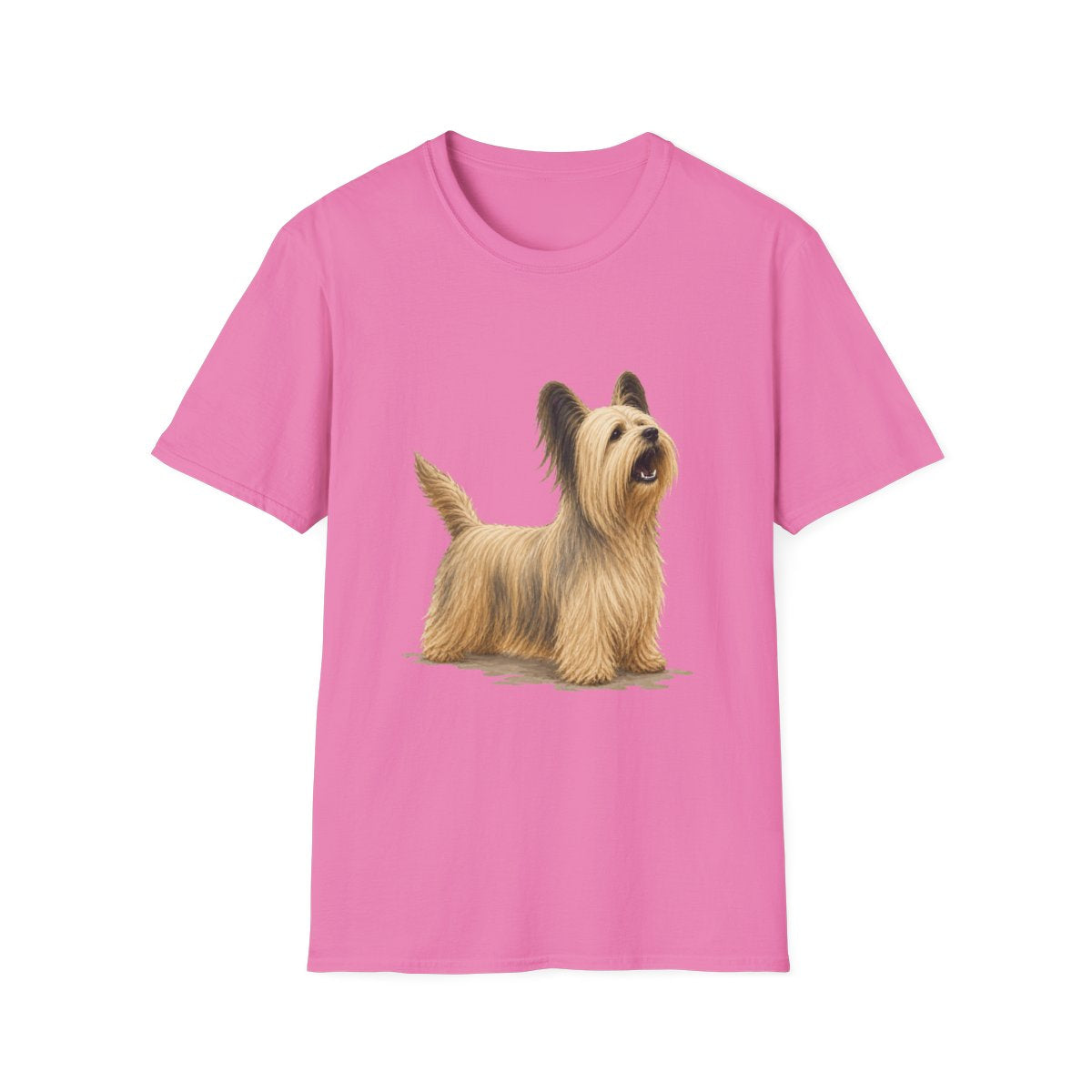 Skye Terrier Head Of Security Tee - Azalea