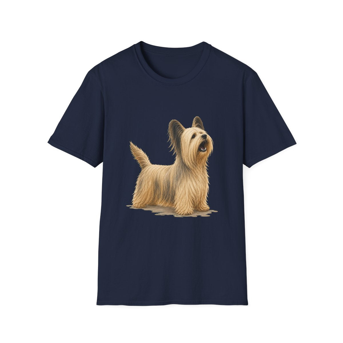 Skye Terrier Head Of Security Tee - Navy