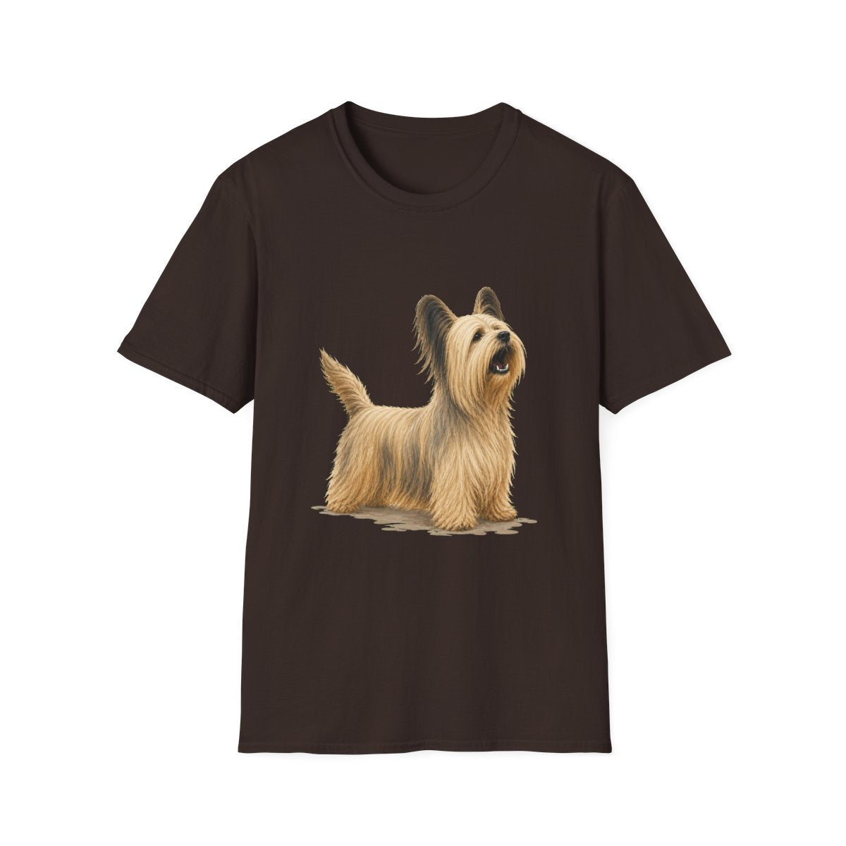 Skye Terrier Head Of Security Tee - Dark Chocolate