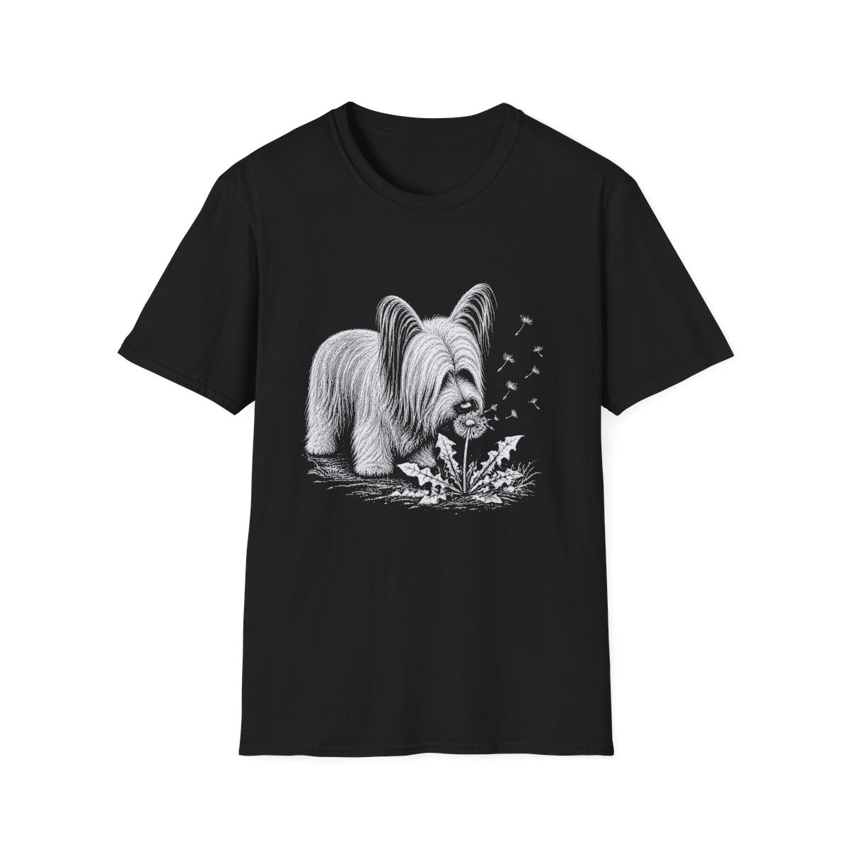 Skye Terrier Make A Wish Tee - Black