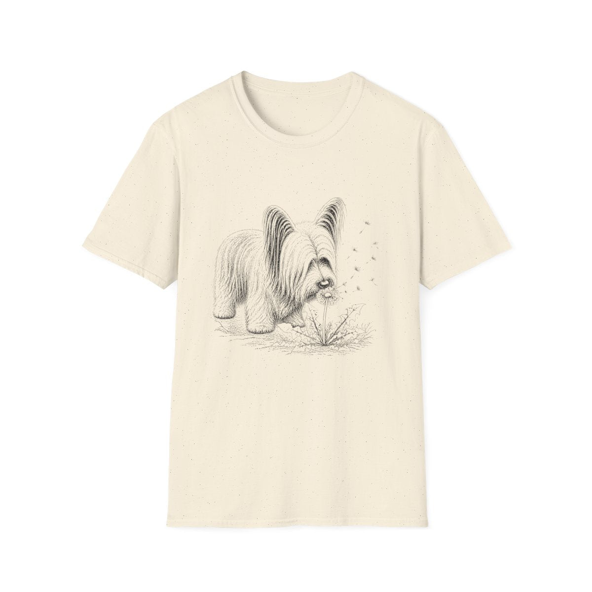Skye Terrier Make A Wish Tee - Natural