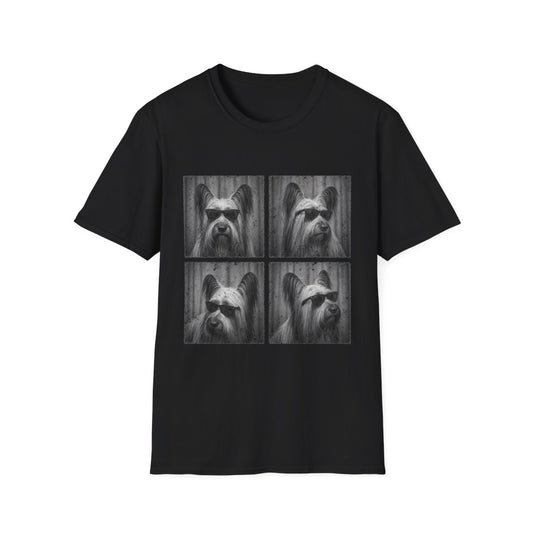 Skye Terrier Photo Booth Tee - Black