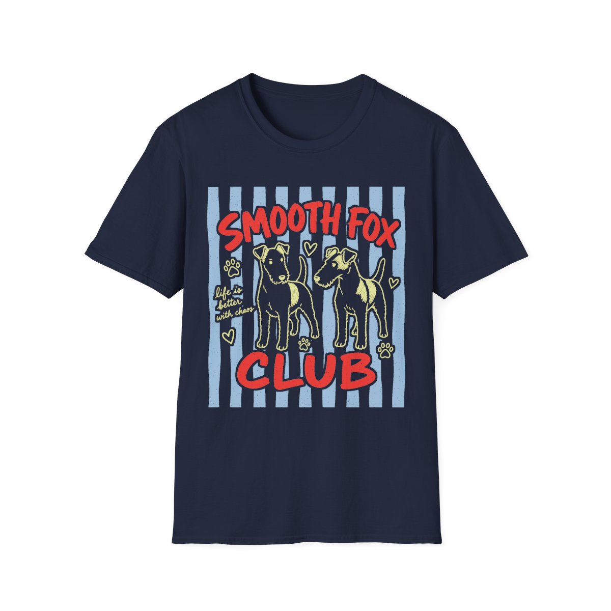 Smooth Fox Club Tee - Navy