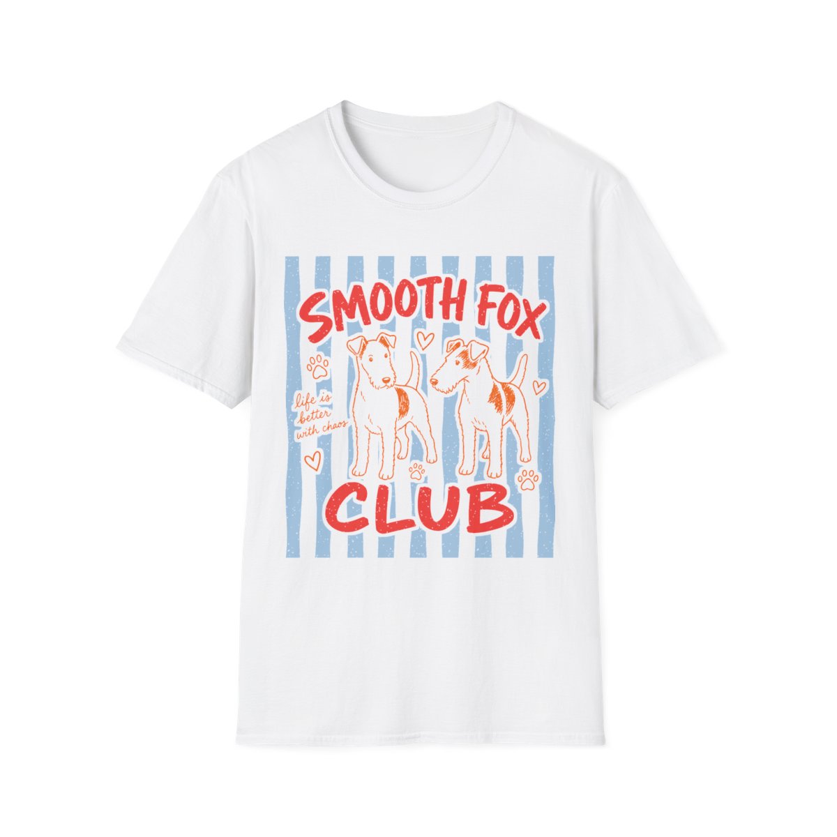 Smooth Fox Club Tee - White