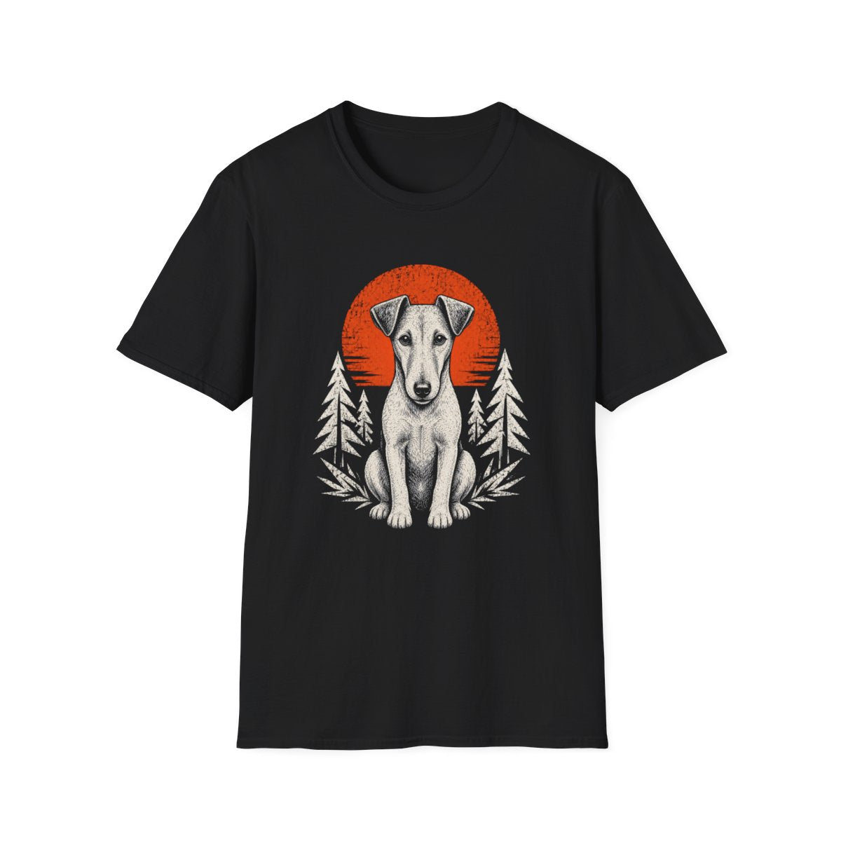Smooth Fox Terrier Adventure Club Tee - Black