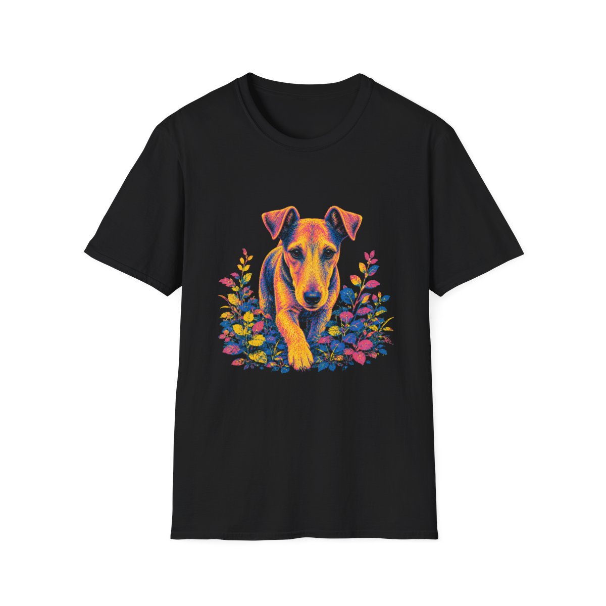 Smooth Fox Terrier Bold Spirit Tee - Black