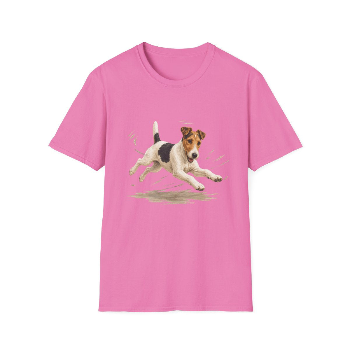 Smooth Fox Terrier Certified Zoomies Champion Tee - Azalea