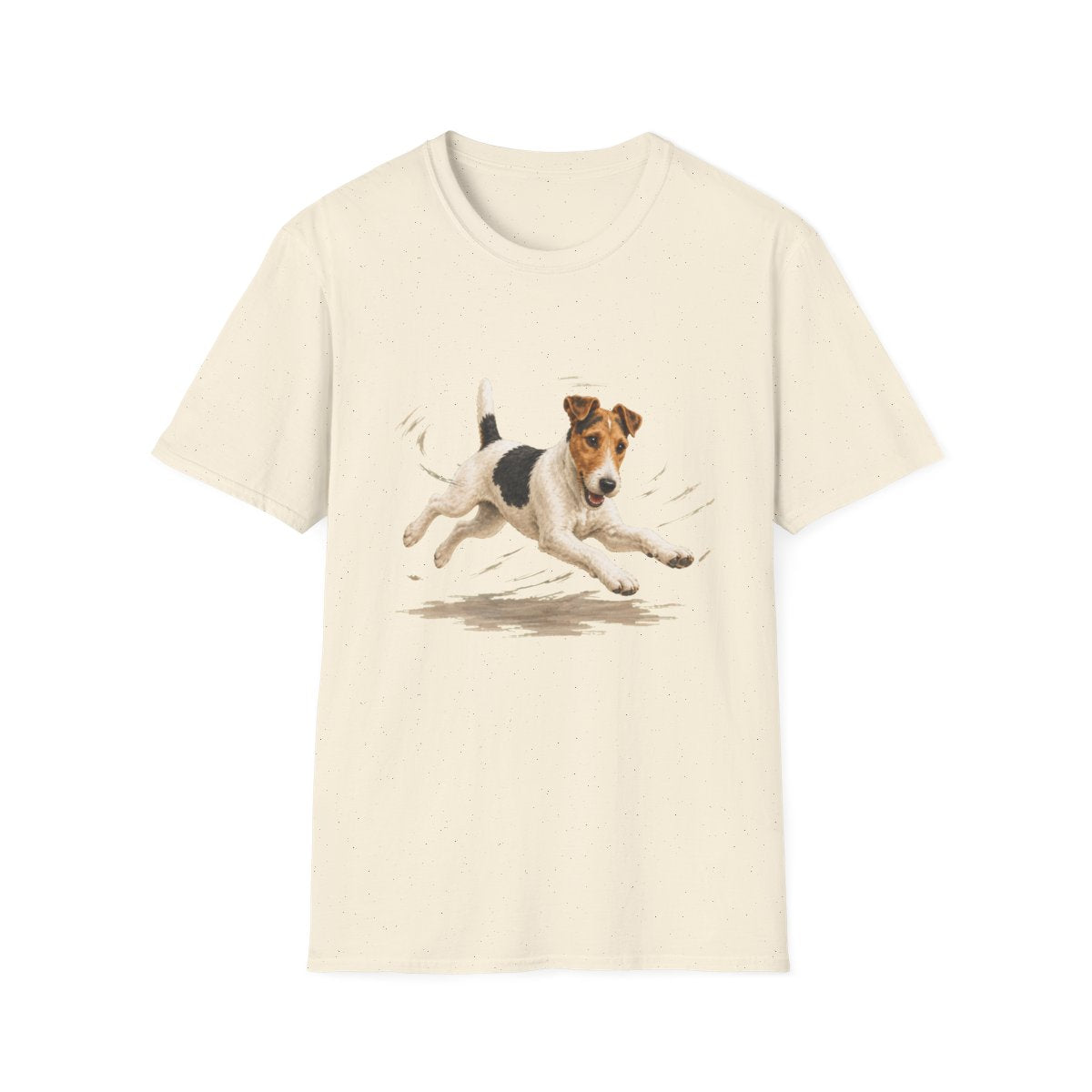 Smooth Fox Terrier Certified Zoomies Champion Tee - Natural