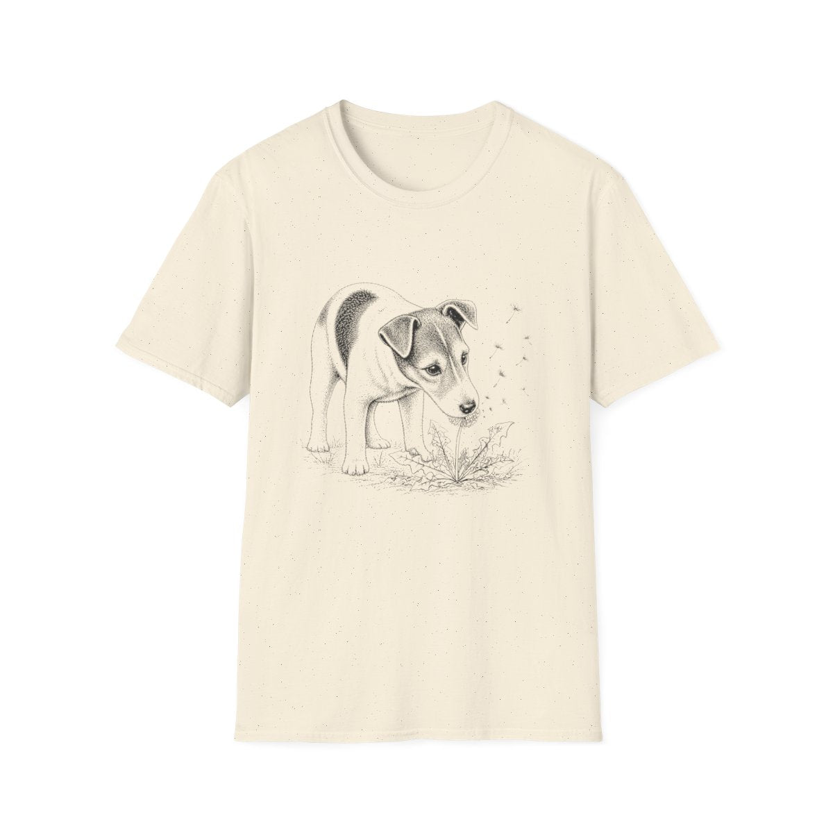 Smooth Fox Terrier Make A Wish Tee - Natural