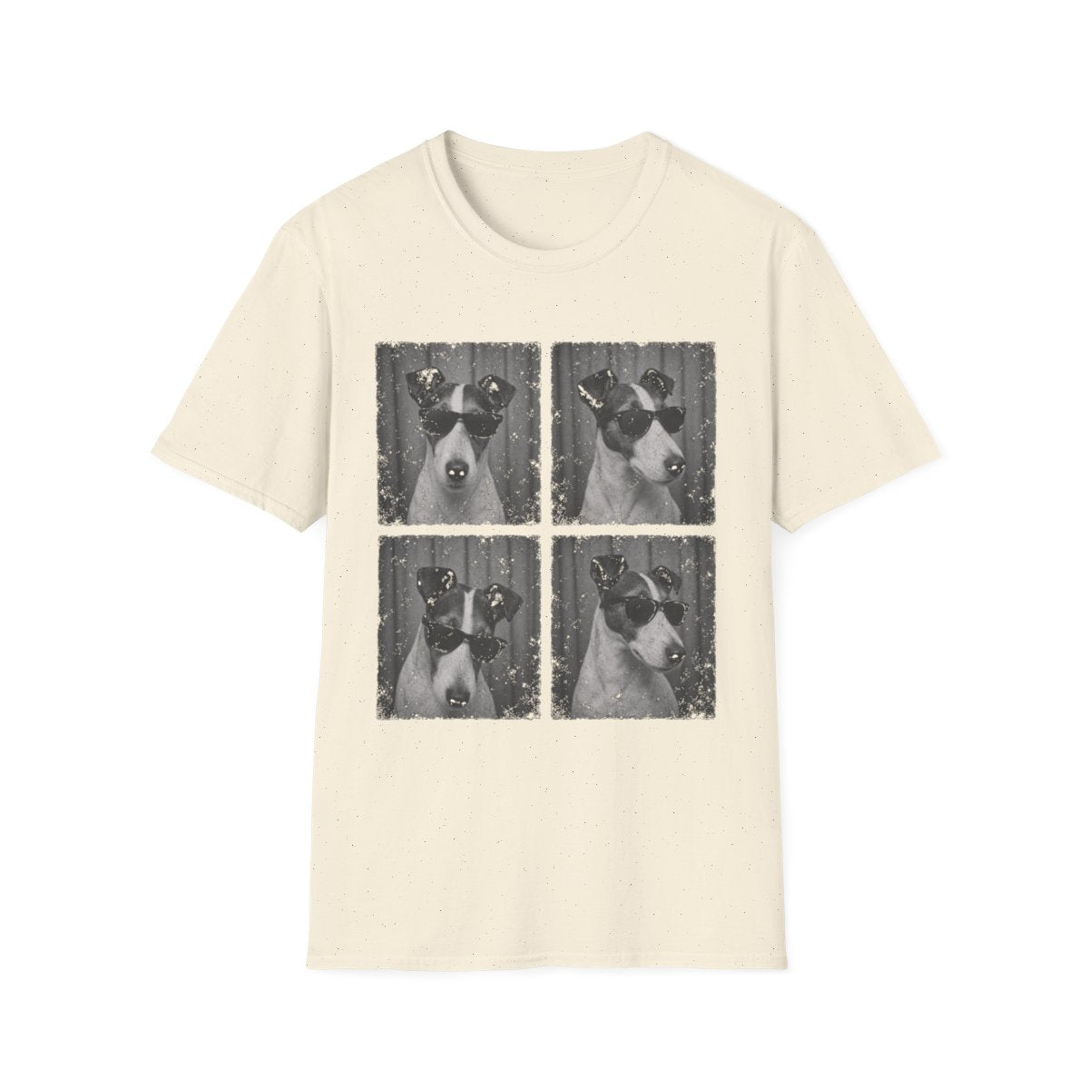 Smooth Fox Terrier Photo Booth Tee - Natural