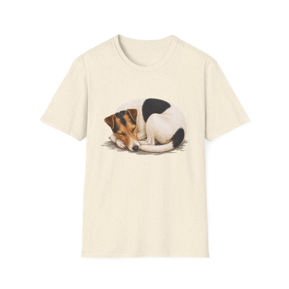 Smooth Fox Terrier Rest At Last Tee - Natural