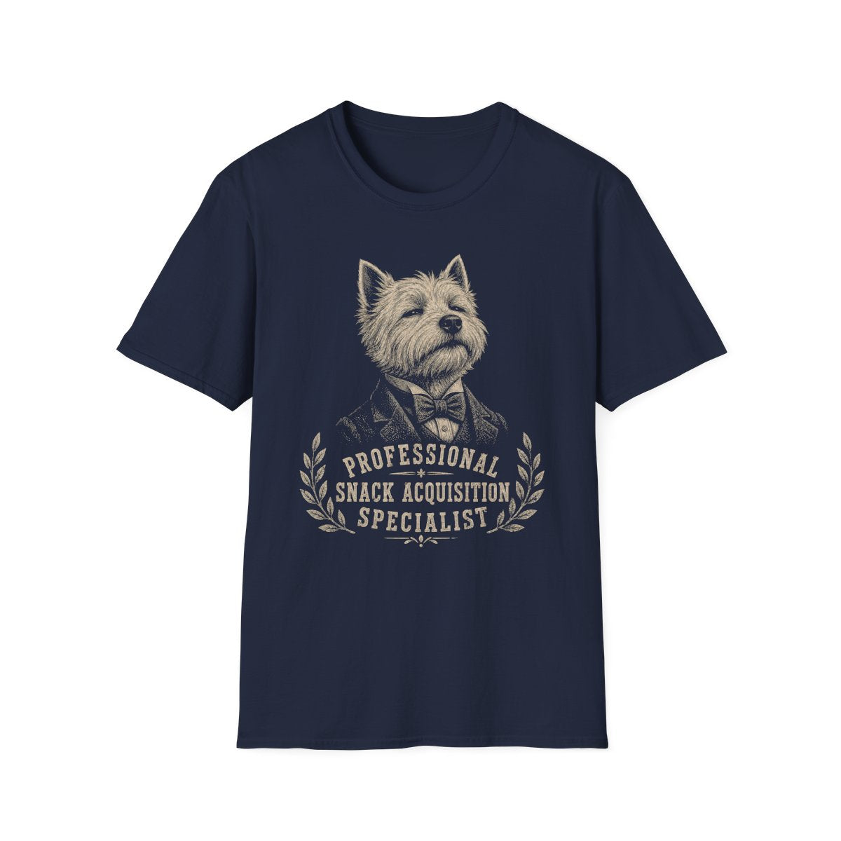 Snack Specialist Westie Tee - Navy