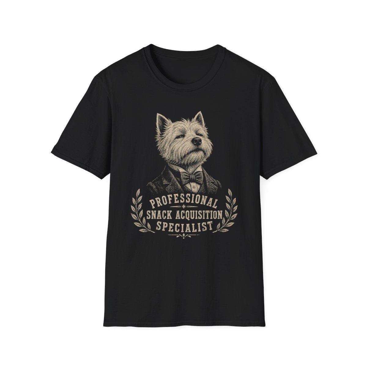 Snack Specialist Westie Tee - Black