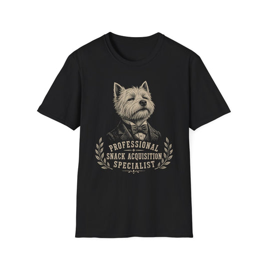 Snack Specialist Westie Tee - Black