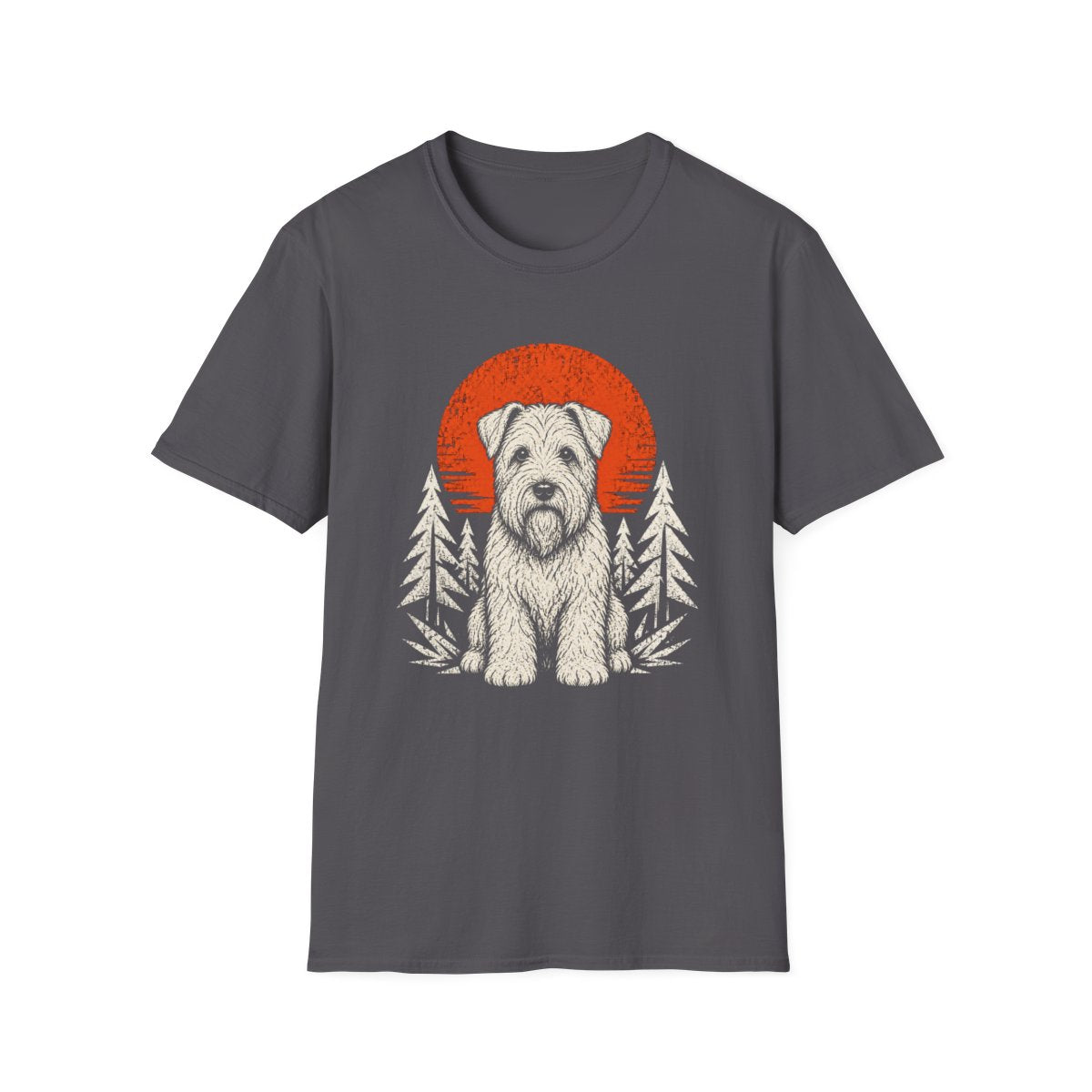 Soft Coated Wheaten Terrier Adventure Club Tee - Charcoal