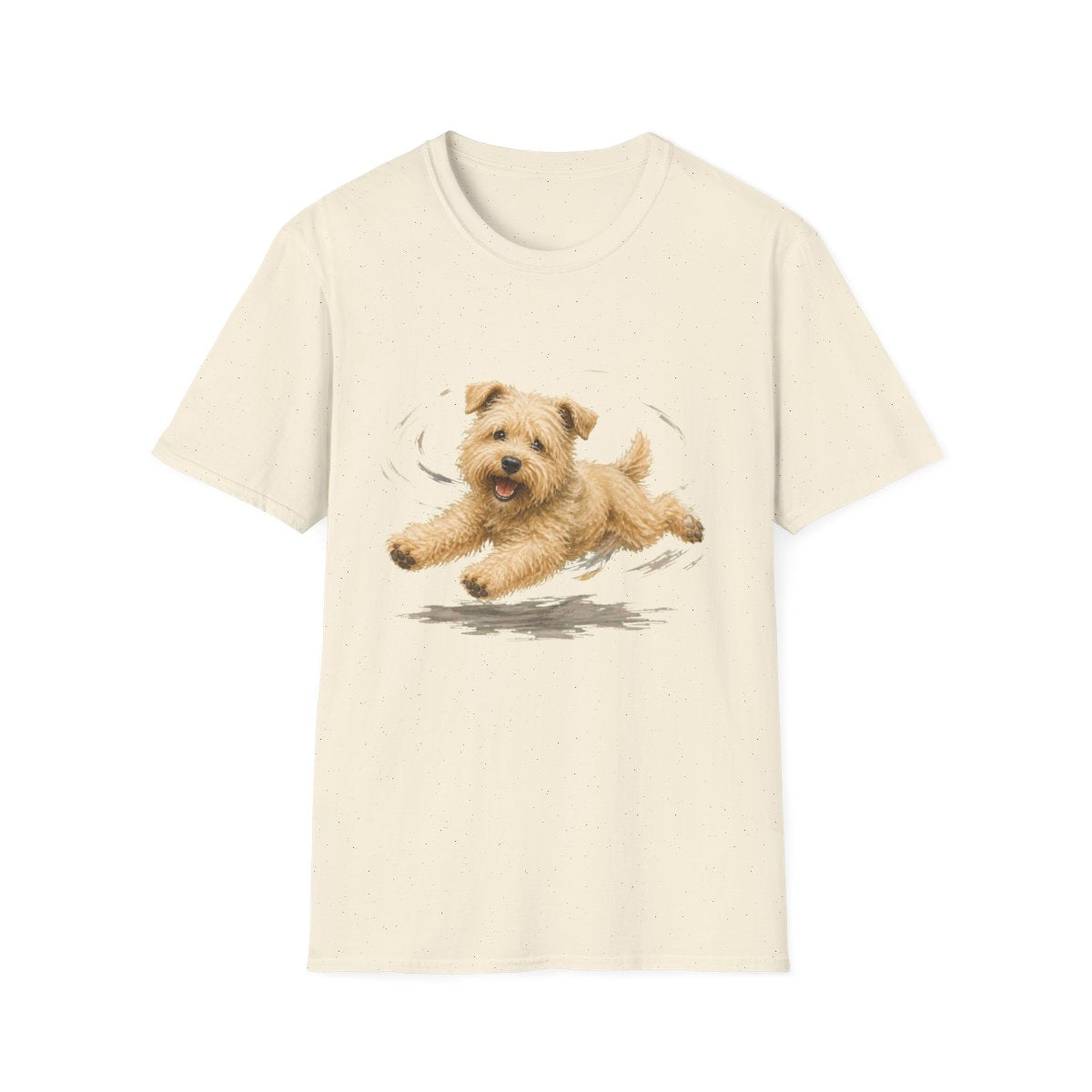 Soft Coated Wheaten Terrier Certified Zoomies Champion Tee - Natural