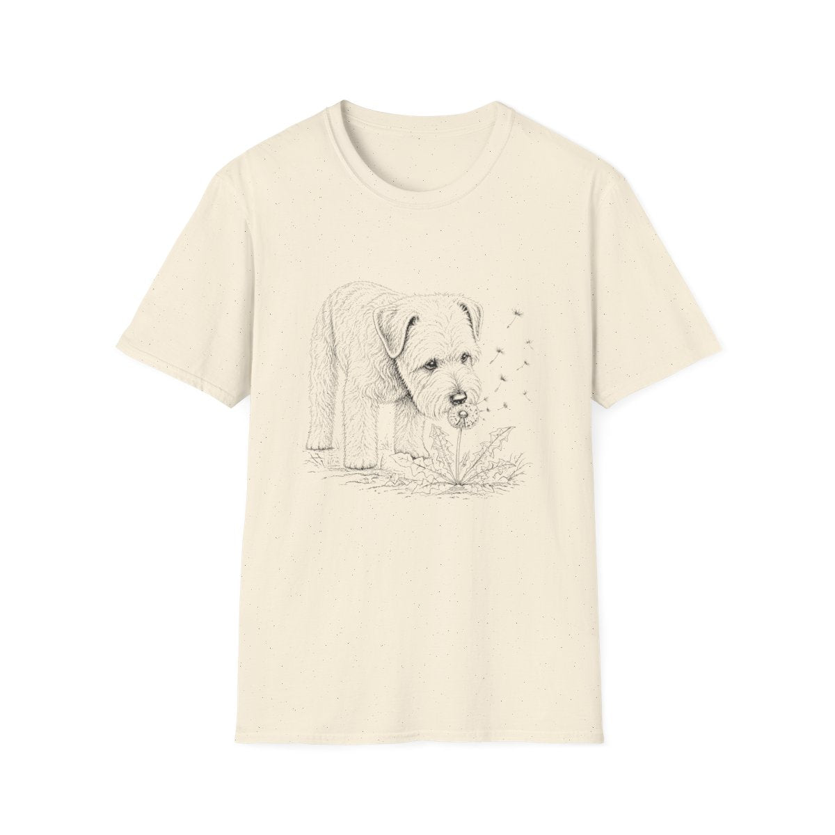 Soft Coated Wheaten Terrier Make A Wish Tee - Natural