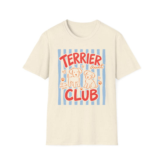 Terrier Aunt Club Tee - Natural
