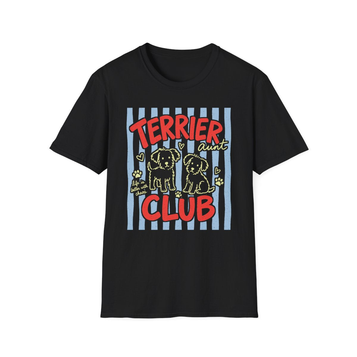 Terrier Aunt Club Tee - Black