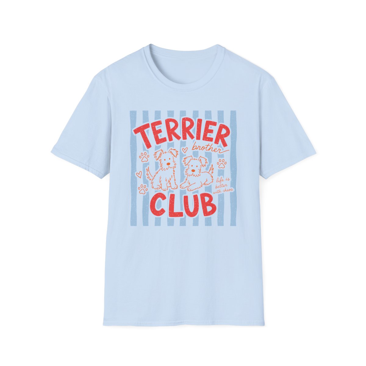 Terrier Brother Club Tee - Light Blue
