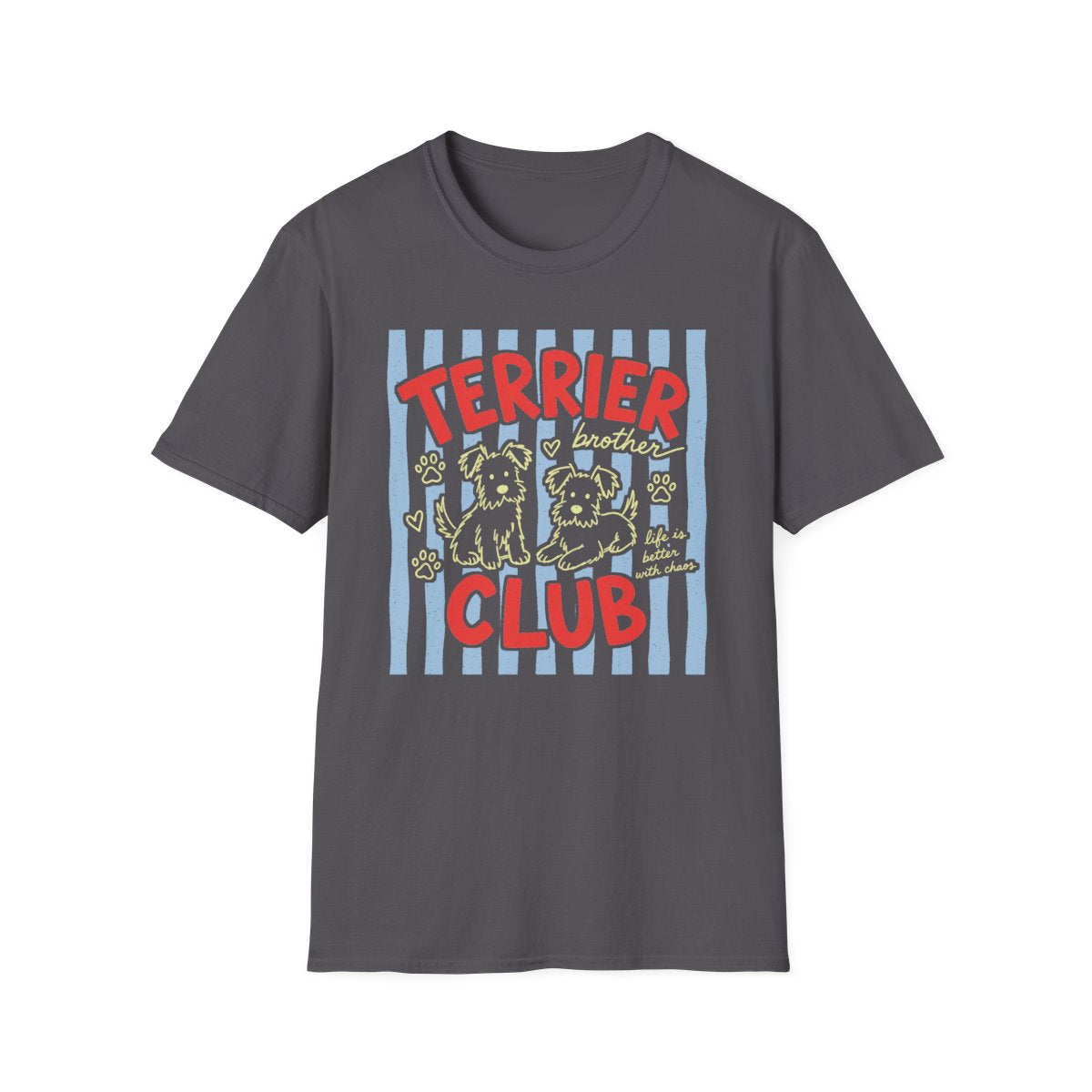 Terrier Brother Club Tee - Charcoal