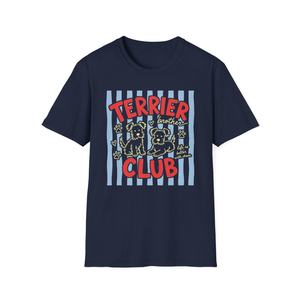 Terrier Brother Club Tee - Navy