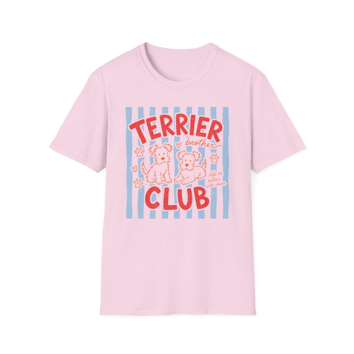 Terrier Brother Club Tee - Light Pink