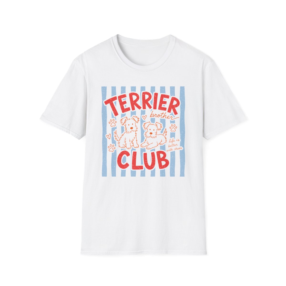Terrier Brother Club Tee - White