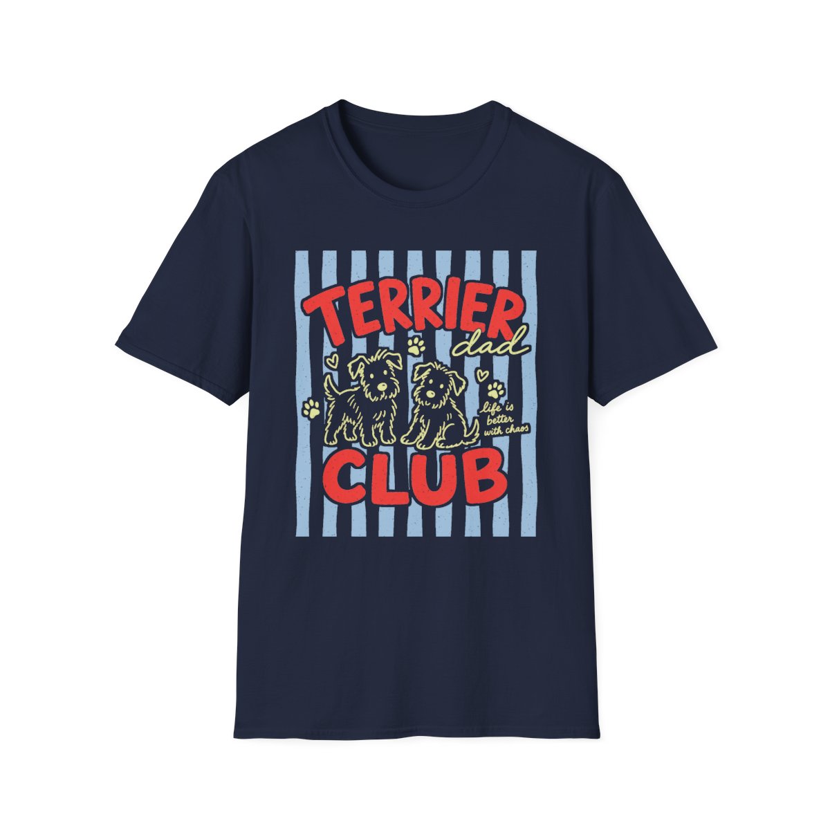 Terrier Dad Club Tee - Navy