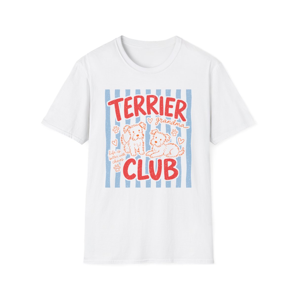 Terrier Grandma Club Tee - White