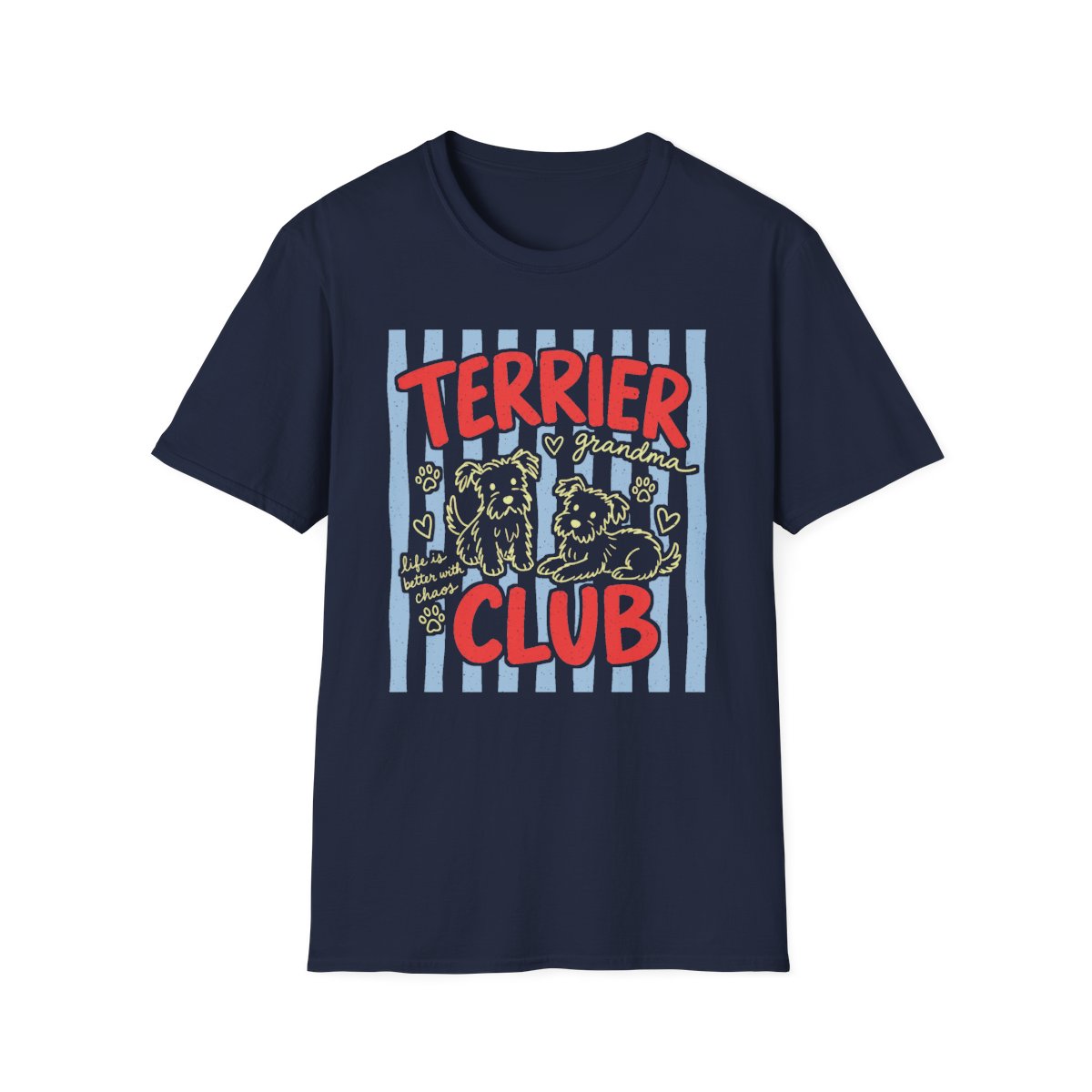 Terrier Grandma Club Tee - Navy