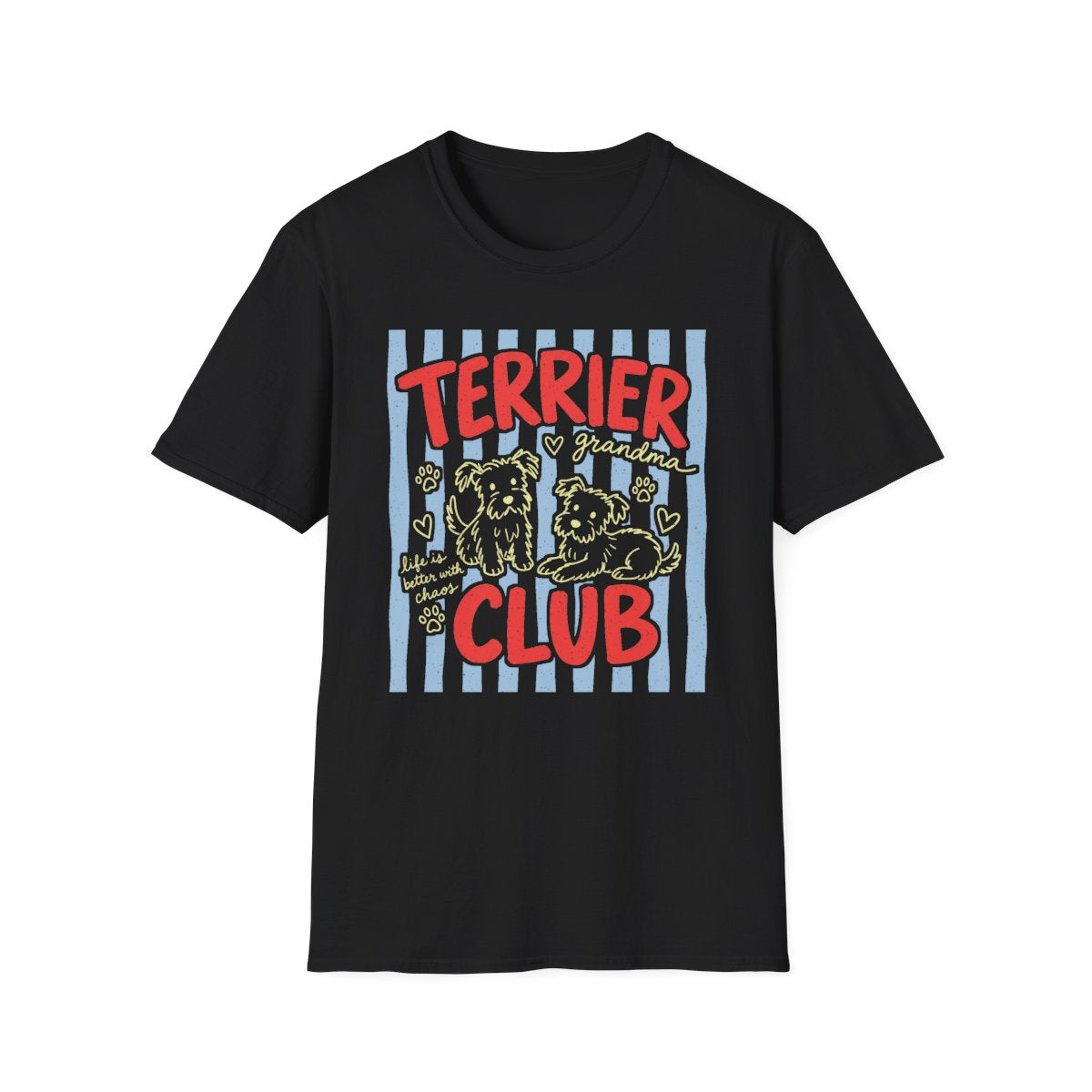Terrier Grandma Club Tee - Black