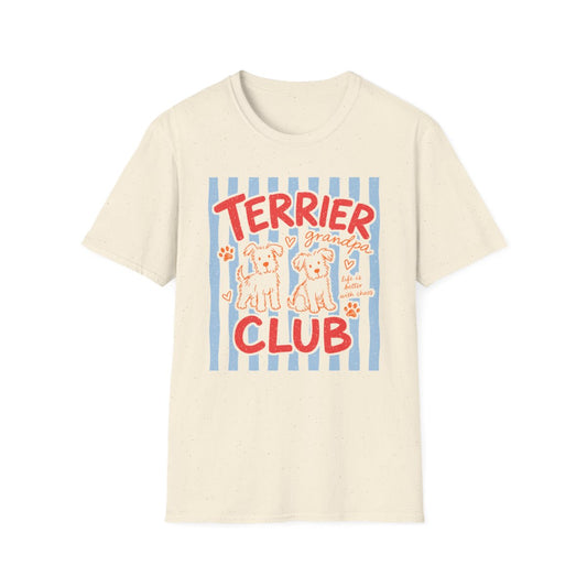 Terrier Grandpa Club Tee - Natural