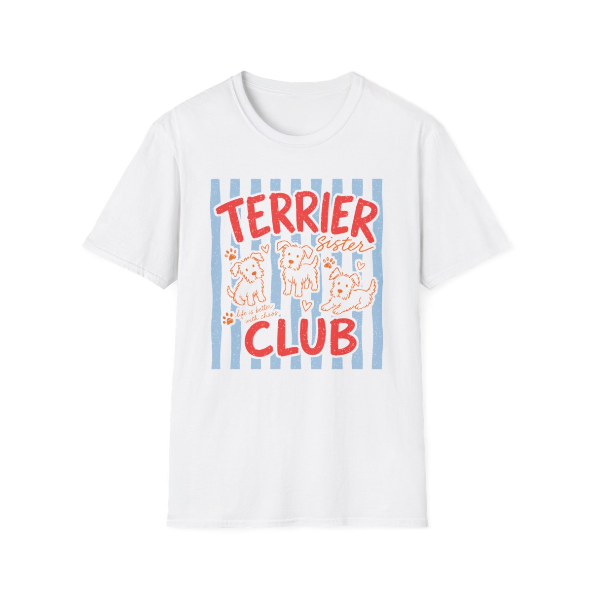 Terrier Sister Club Tee - White