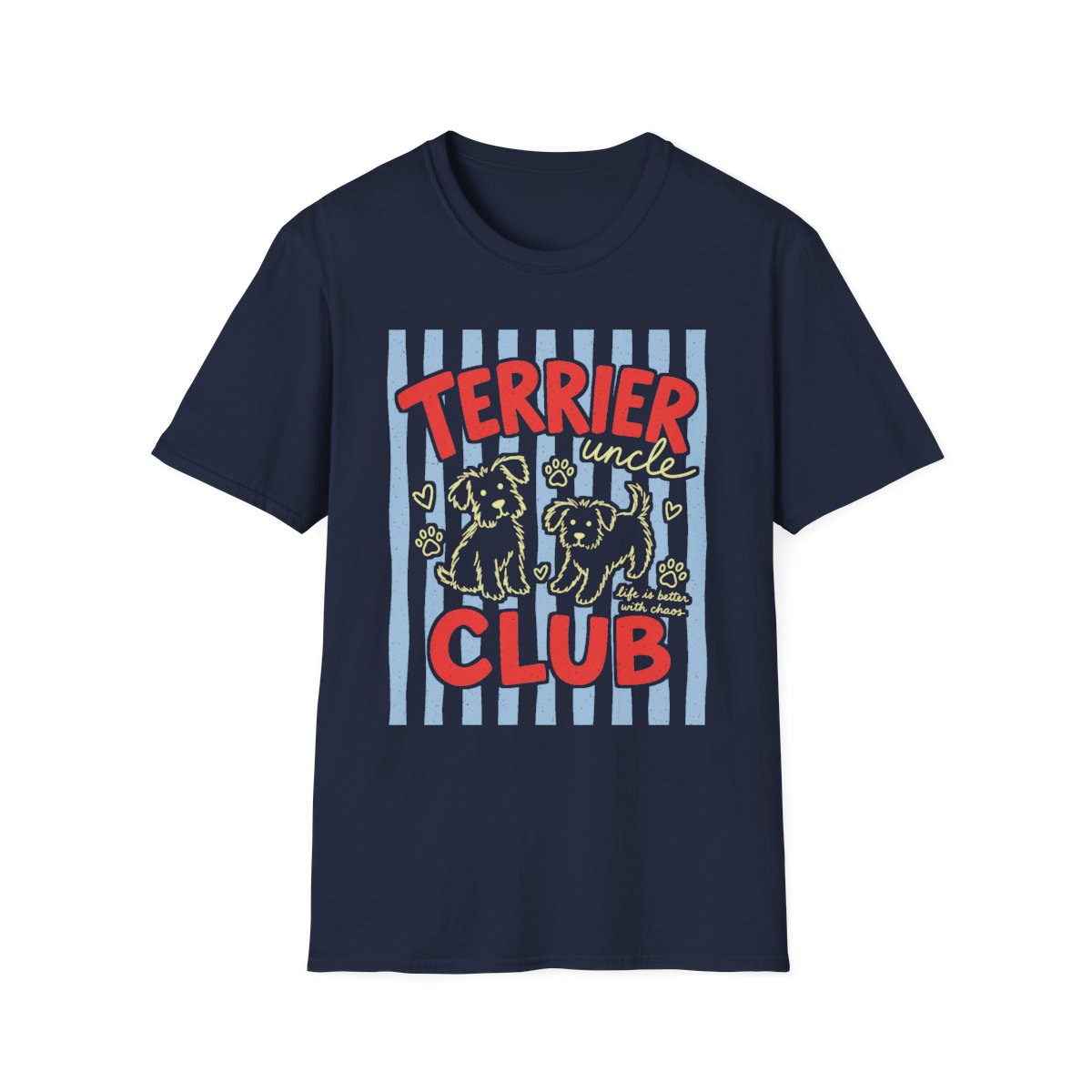 Terrier Uncle Club Tee - Navy