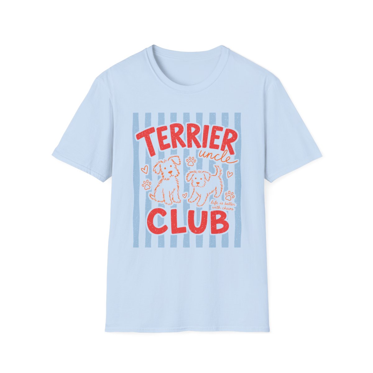 Terrier Uncle Club Tee - Light Blue