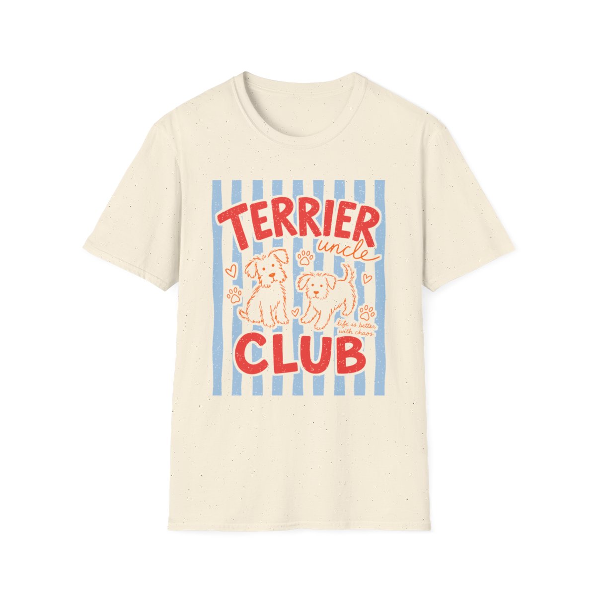 Terrier Uncle Club Tee - Natural