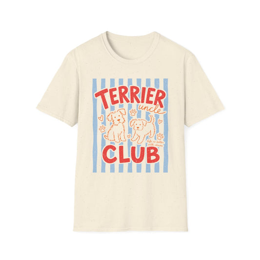 Terrier Uncle Club Tee - Natural