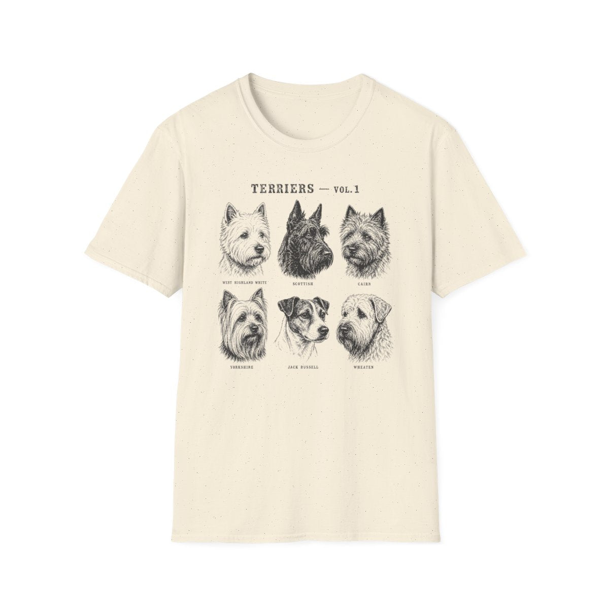 Terriers Vol 1 Tee - Natural