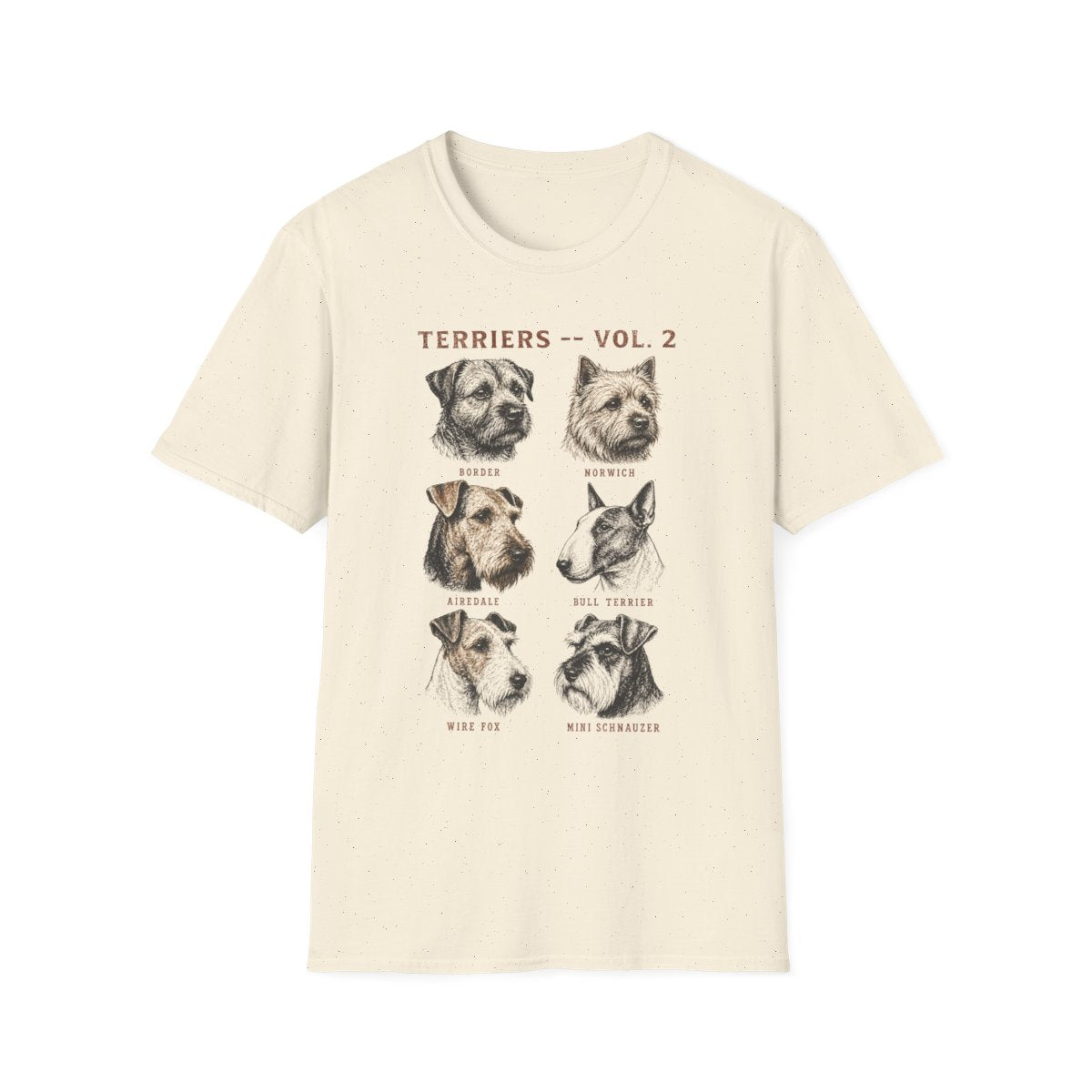 Terriers Vol 2 Tee - Natural
