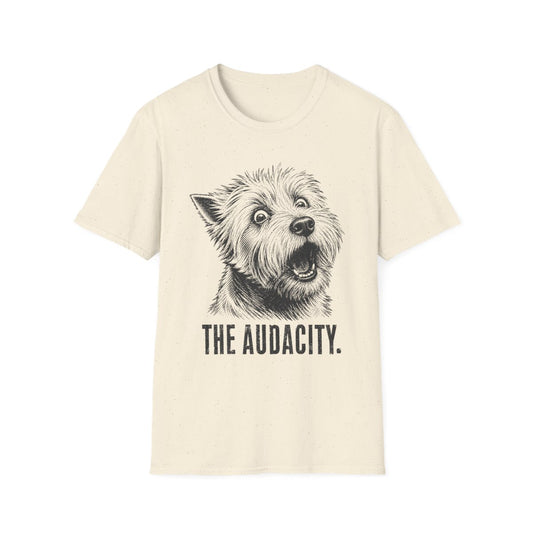 The Audacity Westie Tee - Natural