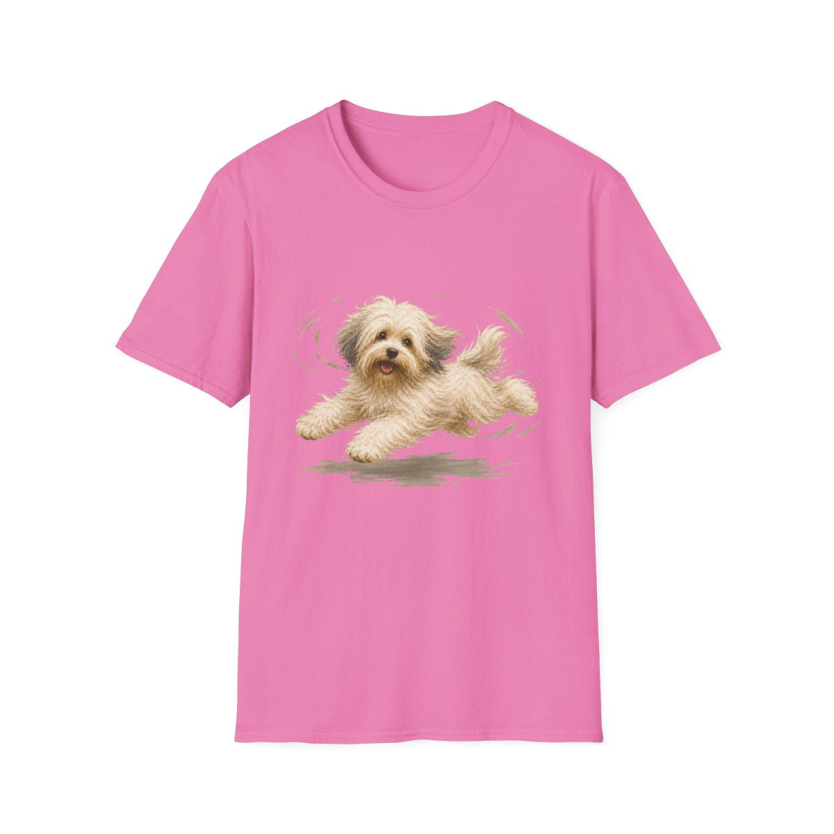 Tibetan Terrier Certified Zoomies Champion Tee - Azalea